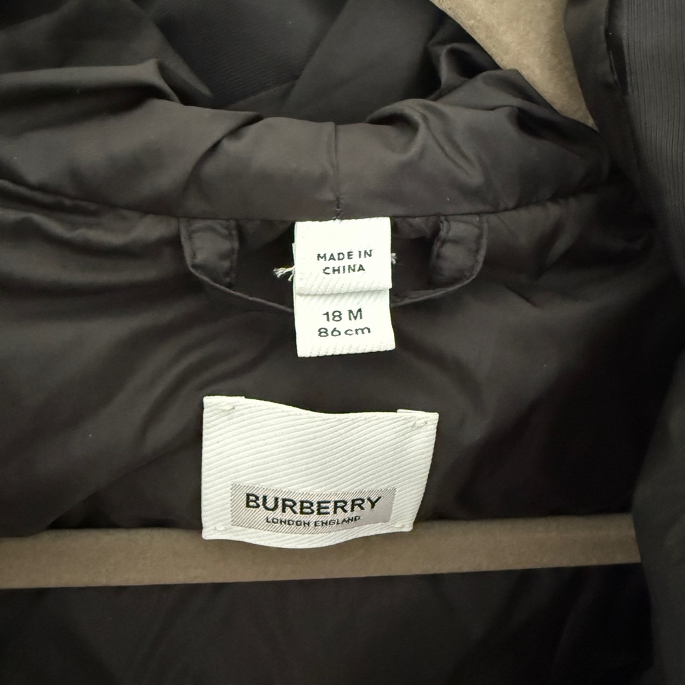 Black Puffer Jacket for Kids - Picture 6 of 6